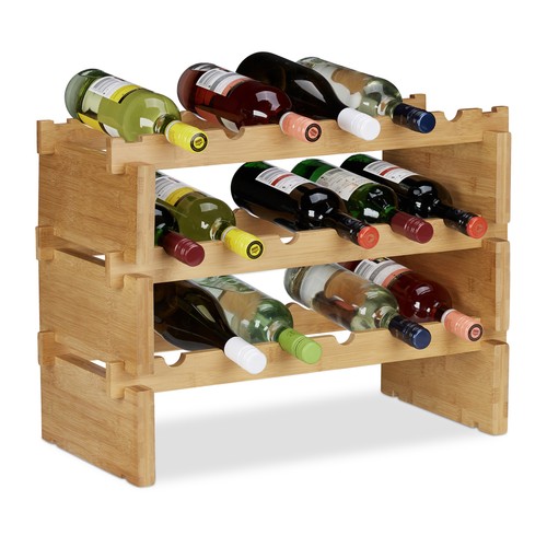 Weinregal stapelbar