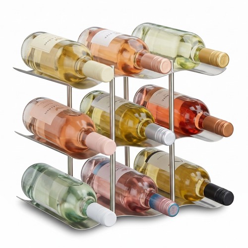 Weinregal edelstahl